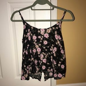 American Eagle Floral Tank Top